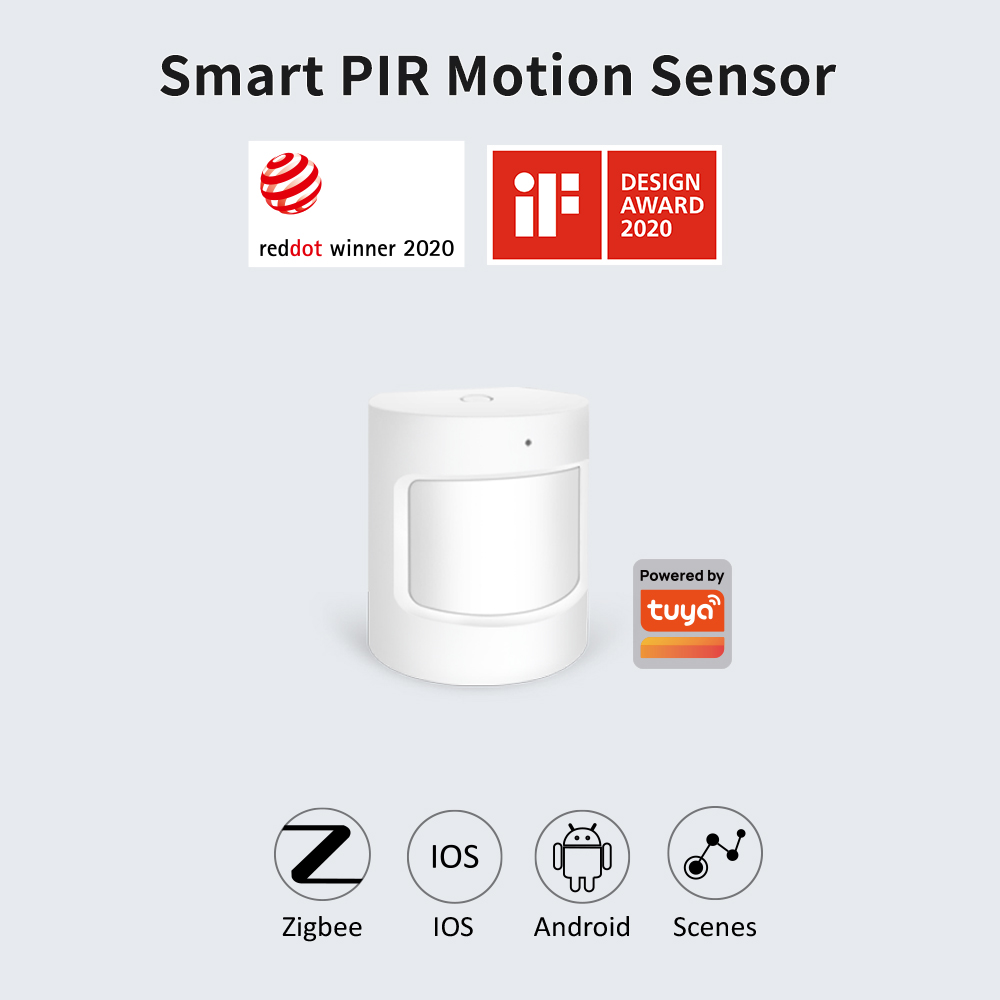 Lincukoo Tuya Zigbee3.0 スマート PIR モーションセンサー 120° ワイヤレスモーション検出器 Zigbee センサー Zigbee ハブ ワイヤレス スマートライフ用