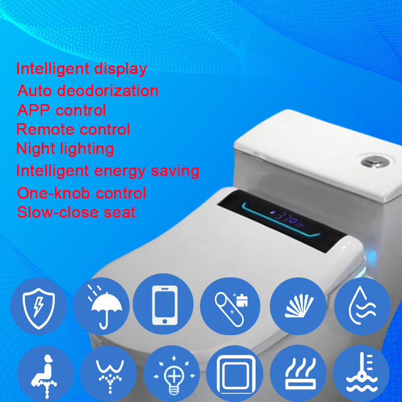 WETIPS アプリ コントロール U 電動便座 スマート ビデ ルネット トイレ Japonais トイレット Japonaise Tapa 日本のスマート便座の蓋
