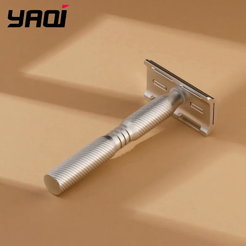 2026 Yaqi ひげシェーバーハンドル Yaqi 316 ステンレス鋼男性安全かみそりハンドルグッズ誕生日プレゼントのボーイフレンド