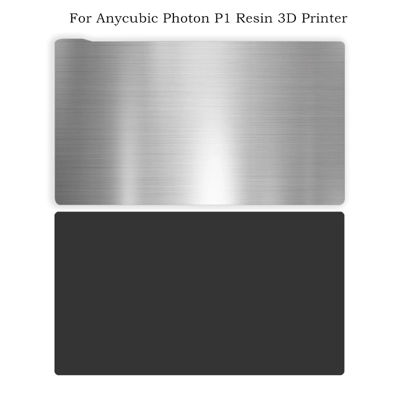 Photon P1 フレックスビルドプレート 223x126mm スプリングスチールフレキシブルプレートと磁気ベース Anycubic Photon P1 樹脂 3D プリンタ用