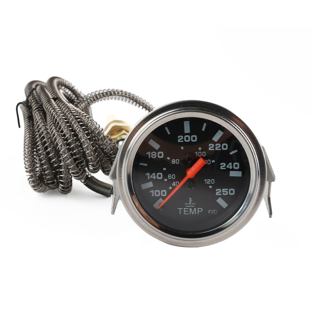 2 インチ 52 ミリメートル機械式水温計車の改造 40-120 ℃/100-250℉ 12 V NPT 1/2 電気機器製品