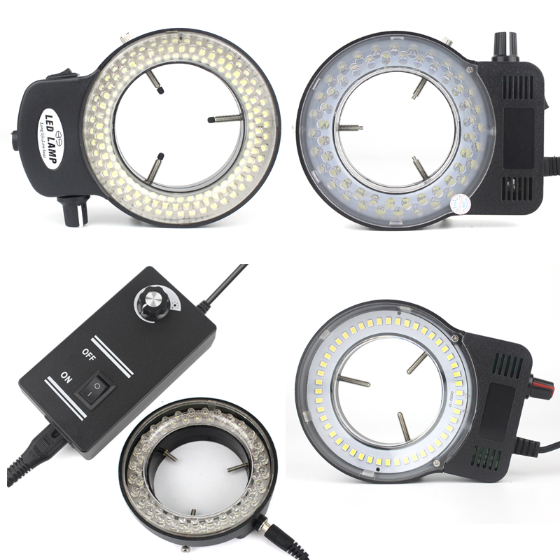 顕微鏡 LED リングライト照明ランプ顕微鏡エクセレントサークルライト工業用顕微鏡カメラ光源