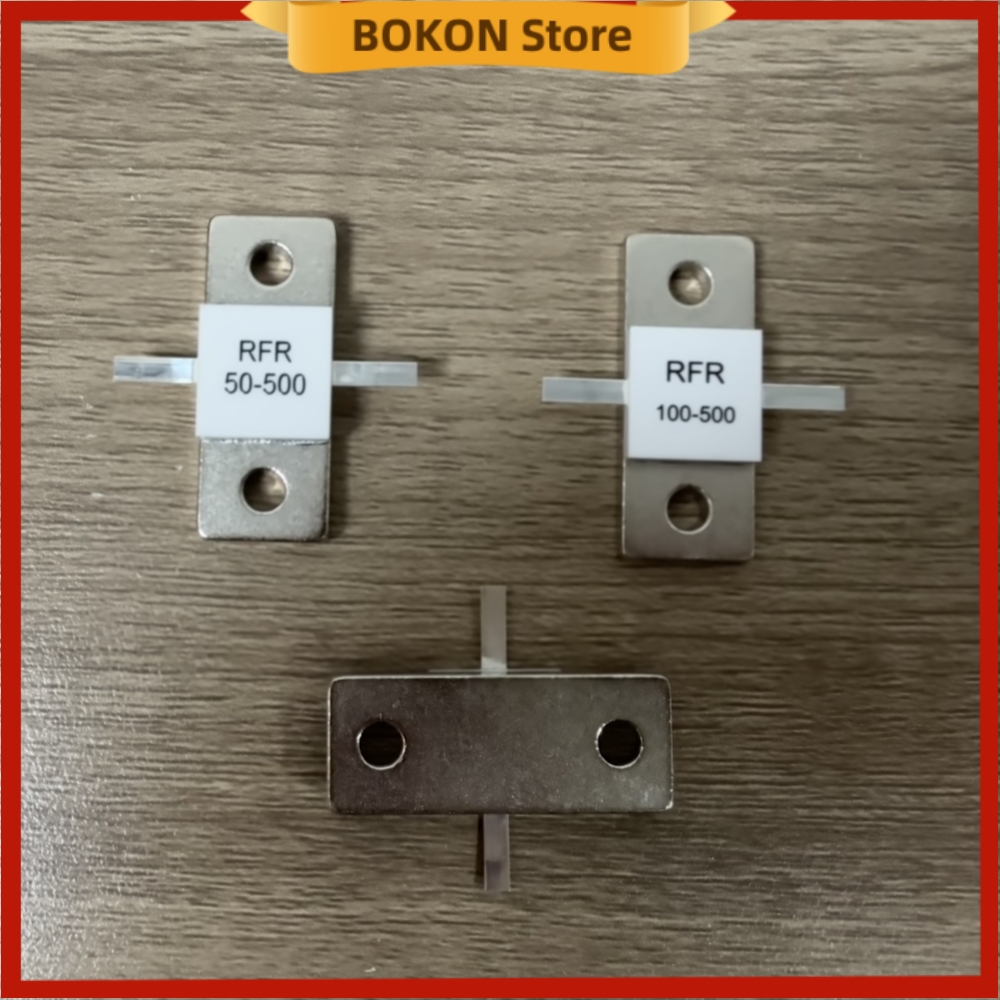 50-500 500 ワット 100 オーム マイクロ波 RF BeO セラミック RFR100-500 フランジ抵抗器 500W 100Ω 交換用 RFP-500-50R 50OHM