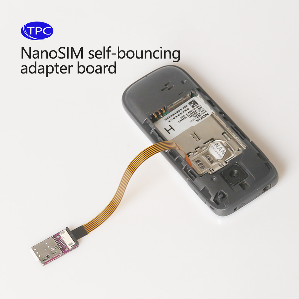 TPC 携帯電話 IC カードアクティベーションツール Nano SIM カードイジェクトコンバータカード拡張アダプタ Nano SIM FPC 15 センチメートルフレックスケーブル