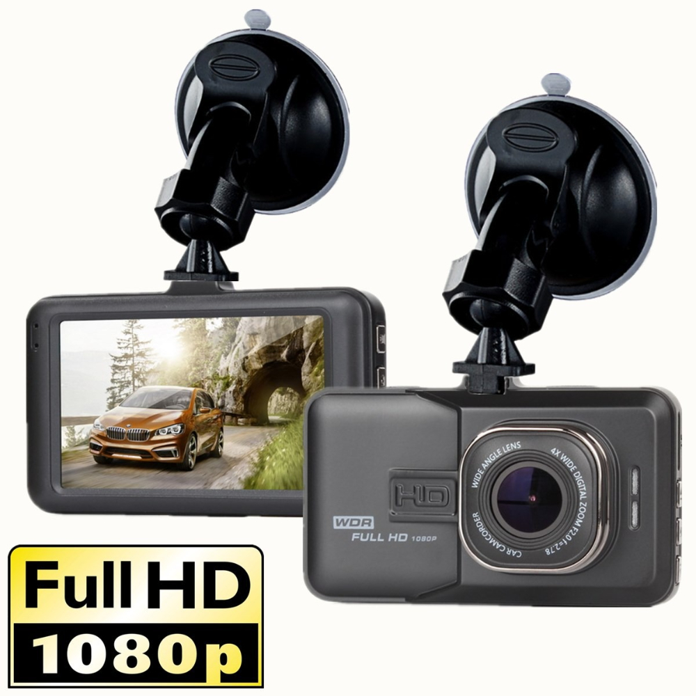 ダッシュカムカメラ 車用 HD 1080P タッチナイトビジョンビデオレコーダー 車両用 DVR ブラックボックス ドライバーレコーダー フロントおよびリア ダッシュカム