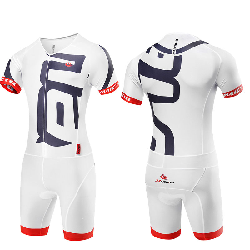 2024 メンズプロフェッショナルトライアスロン服半袖サイクリングスキンスーツセットサイクリングジャージ男性 Ciclismo ジャンプスーツキットゲルパッド