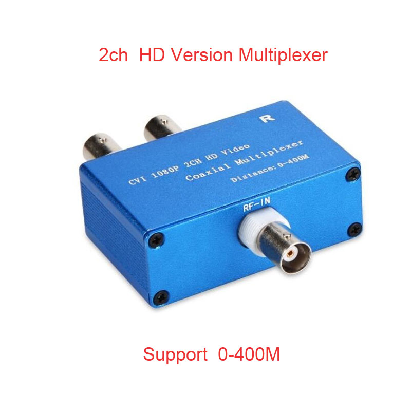 2CH 3CH 4CH ビデオマルチプレクササポート CVBS AHD TVI CVI HD 信号カメラ送信機セキュリティシステム用同軸マルチプレクサ