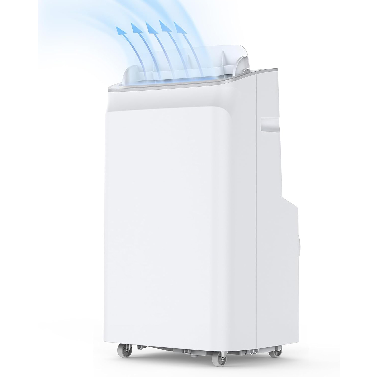 12000 BTU 4-in-1 ポータブル エアコン、超静音、冷却、除湿機能付き