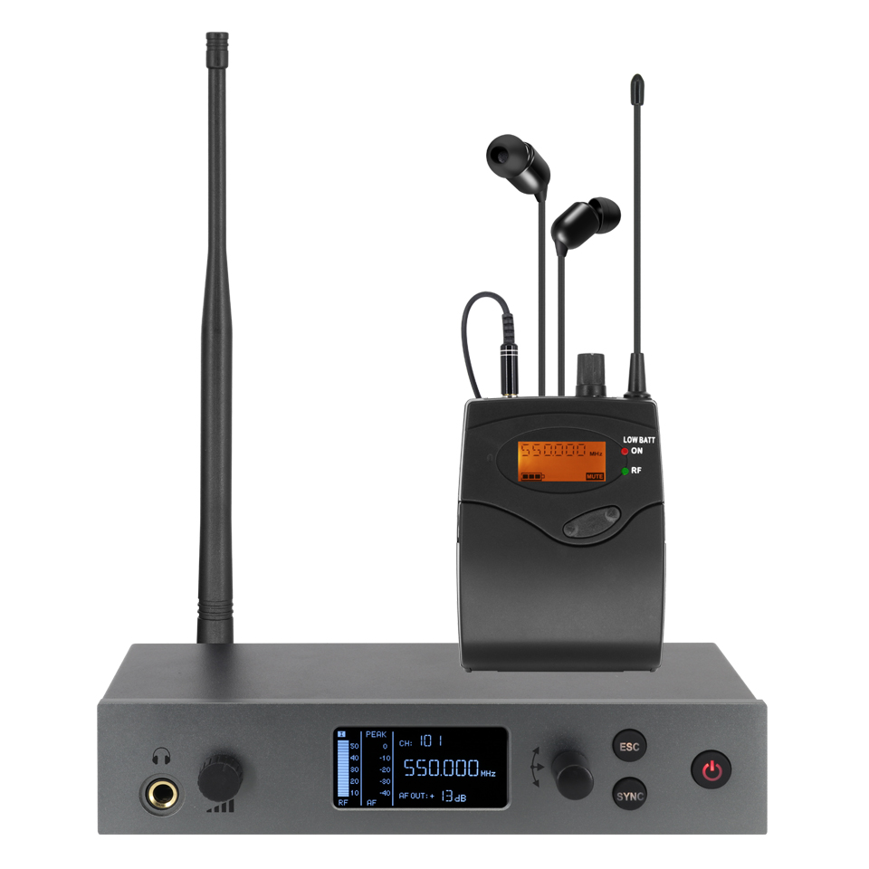 インイヤーモニタリングシステム、UHFシングルチャンネルステージモニターシステム、プロ歌手ステージパフォーマンスDJ、IEMG4