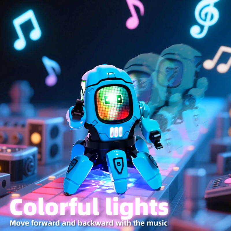 キッズダンスロボット音楽 LED 6 爪タコロボット誕生日プレゼントのおもちゃ子供の早期教育赤ちゃんのおもちゃ男の子女の子