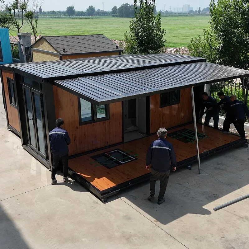 Customized Detachable Luxury Villa Extendable Portable House Foldable Expandable Container House Container Homes Prefabricated H
