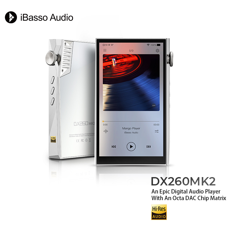 IBasso DX260MK2 ロスレス音楽プレーヤー MOD 研削盤バージョン Android HIFI MP3 ポータブル メディア プレーヤー