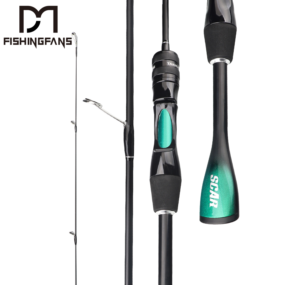 FISHINGFANS オルカ ウルトラライト UL ソリッドティップ テーパーハンドル トラウト レイク リバー スピニング キャスティング フィッシング ロッド