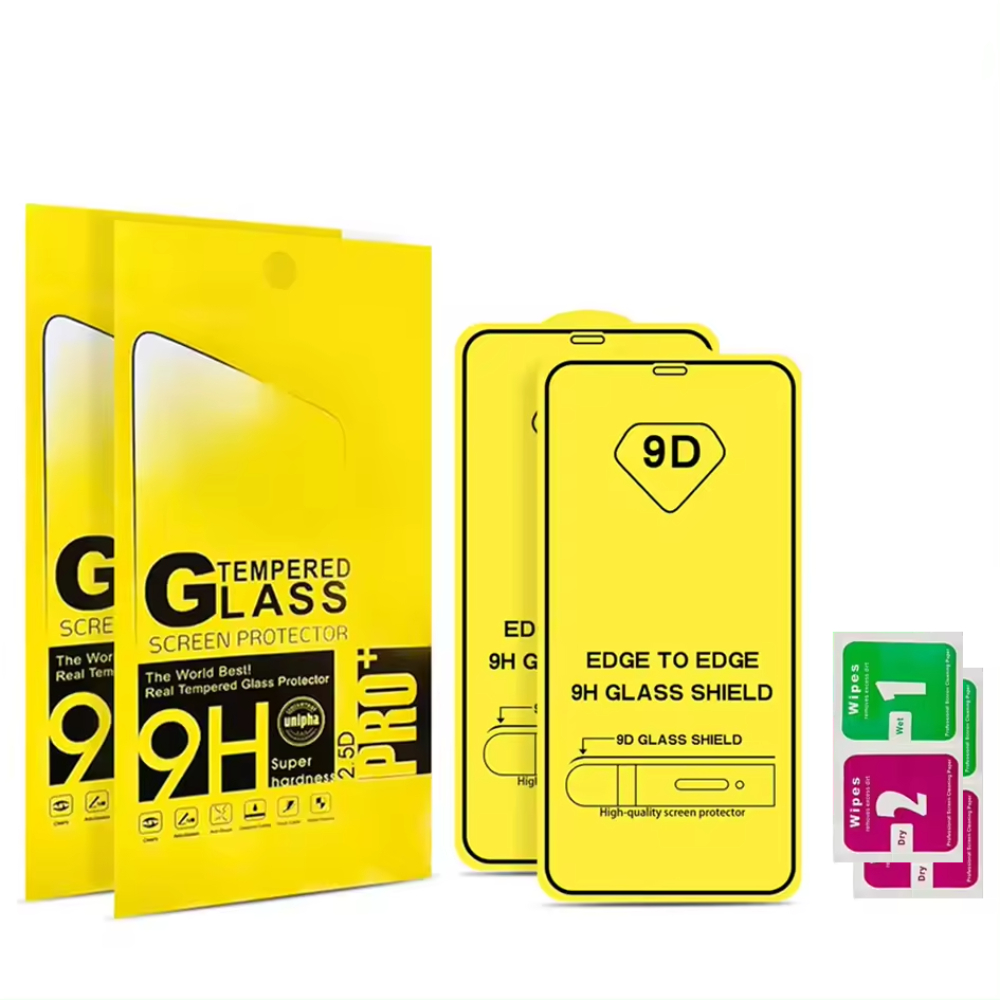 卸売アンチドロップ 9D 9H 強化ガラス指紋防止 iPhone 7 8 12 11 13 14 15 16 17 プロマックススクリーンプロテクター