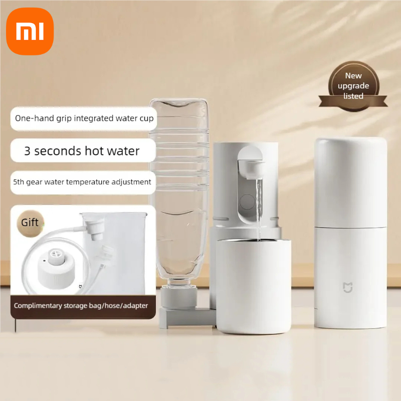 新しい Xiaomi クイック温水ディスペンサーポータブルインスタントドリンクディスペンサーホームオフィスデスクトップ電動ウォーターポンプ高速加熱ギフト