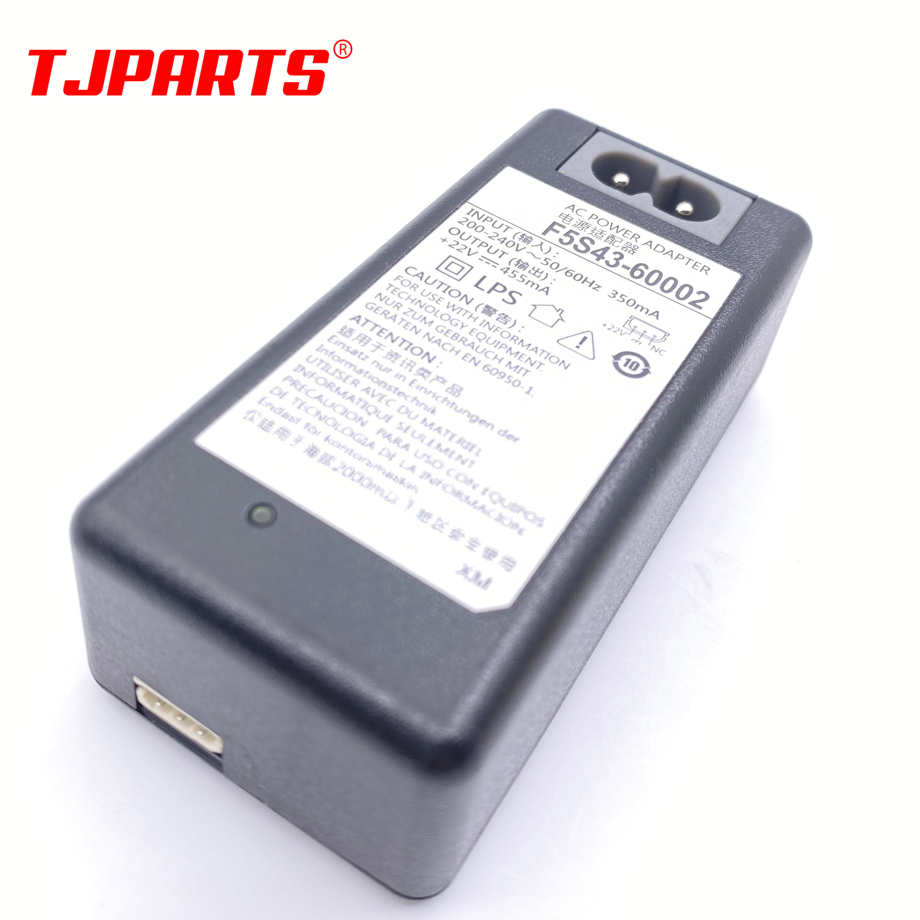 F5S43-60001 AC アダプタ充電器電源 22V 455mA HP 1110 1112 1115 3830 3832 3833 2130 2600 3630 3635 3700 3830 3755