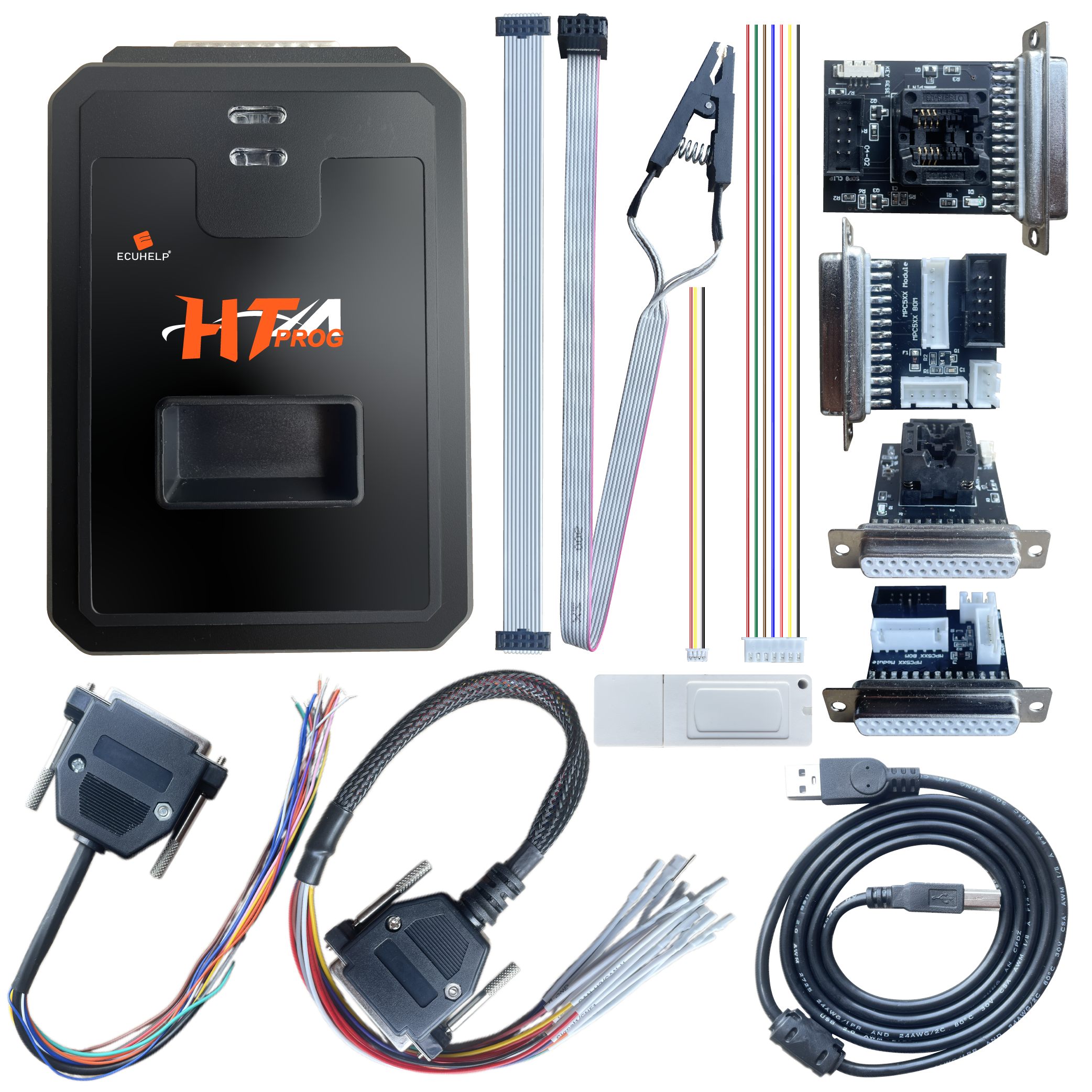 2025サポートマルチECUモデルクローンHTprog V1.0.45フルバージョン、ドングル付きHT ProgはECUチップチューニングとしてKT200単独で動作します
