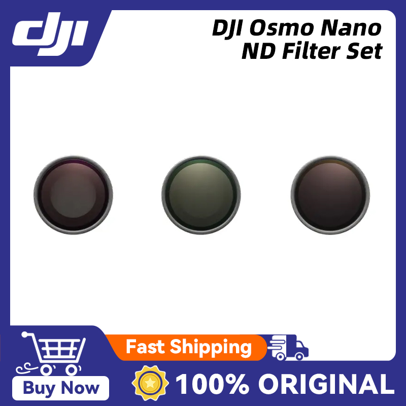 DJI Osmo Nano ND フィルター セット ND 8/16/32 フィルターは、正午やその他の明るい環境でのスポーツの撮影に適しています。