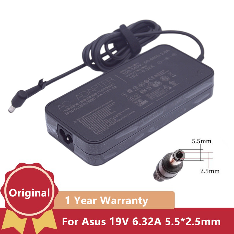 純正 ADP-120RH B 19V 6.32A 120W AC アダプター充電器 Asus G551 G551JM G551JM-DH71 ROG GL502VT GL502V GL502 ゲームノートパソコン用