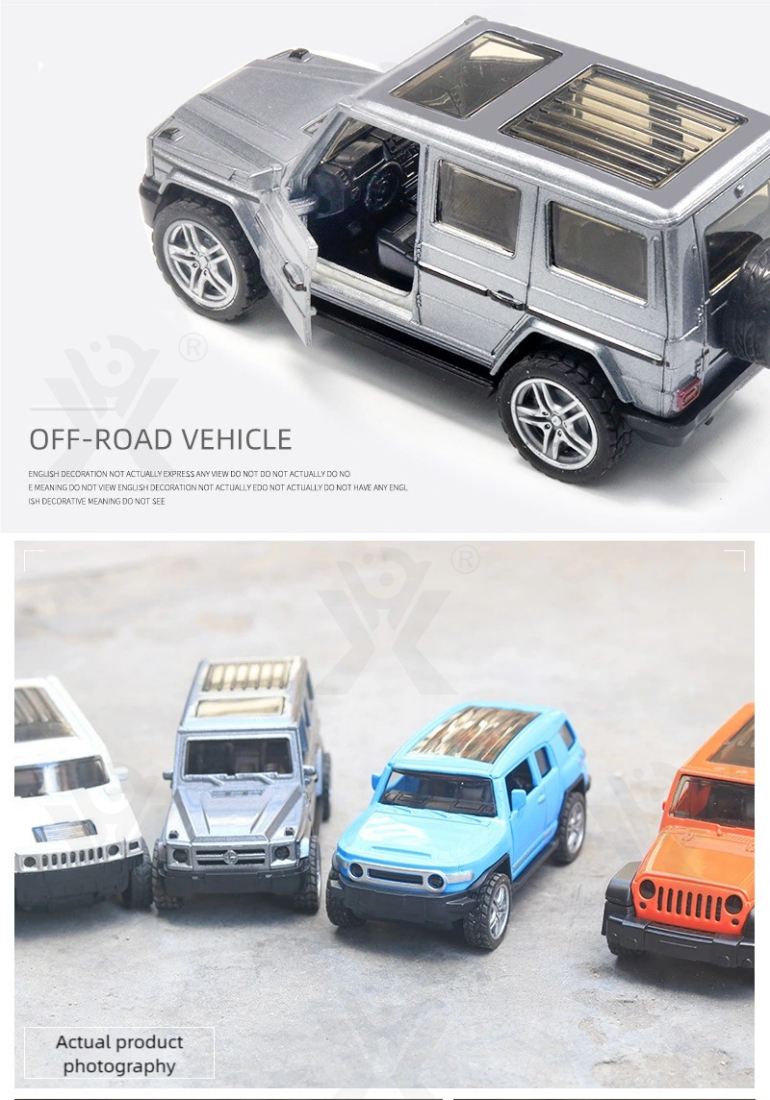 子供のおもちゃクリエイティブ子供ダイキャストモデル金属プルバックおもちゃの車 1:39 ダイキャストおもちゃの車モデルと開口部