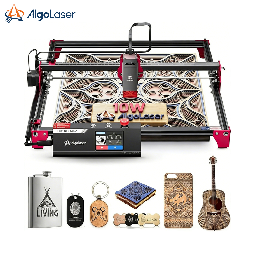 Algolaser アルファ 10 ワットレーザー彫刻レーザーカッター 12000 ミリメートル/分 DIY ギフト手作りビジネスツール DIY 木材金属アクリル革
