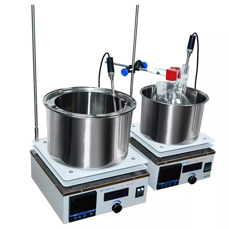 5-15L 加熱マグネティックスターラー DF-101T-5L ラボデジタルディスプレイ定温ミキサー 220V