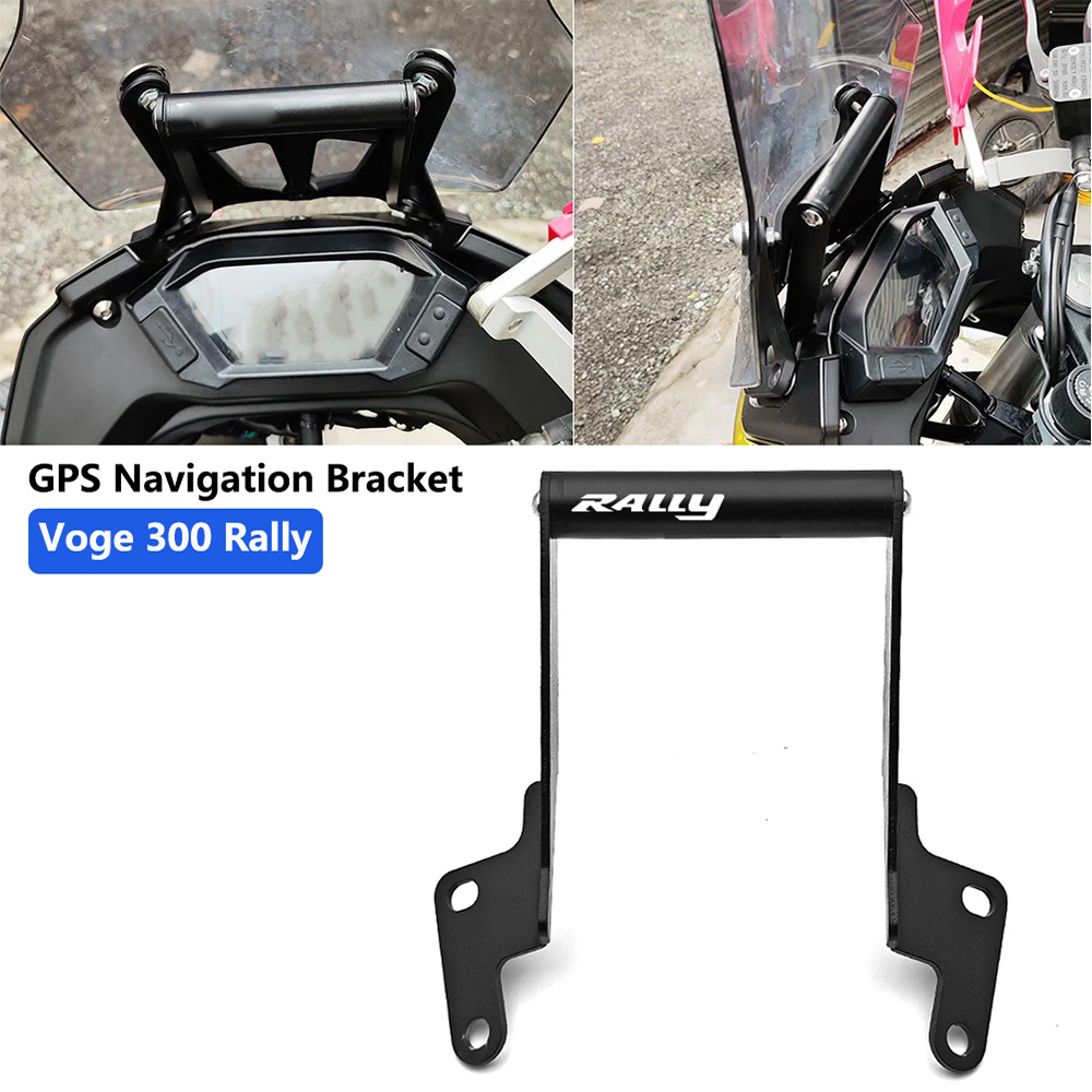 LONCIN ヴォージュ 300 ラリー 300 オートバイアクセサリーナビゲーションブラケットスタンドホルダー電話携帯電話 GPS プレートサポート