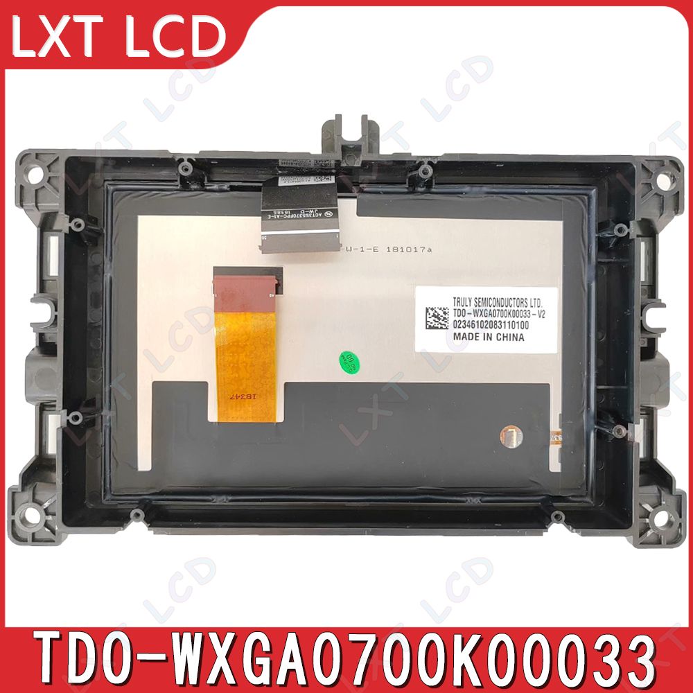 TDO-WXGA0700K00057-V1 TDO-WXGA0700K00033-V2 LCD スクリーンディスプレイパネル 2017-2020 ジープガイドコンパス AM FM ラジオ K00033-S-W