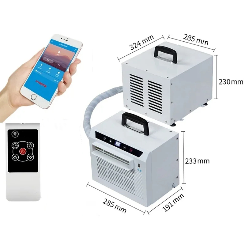 Split Mobile Air Conditioner Car Air Conditioner Portable Home Air Conditioner Free Installation Camping Tent 3000BTU