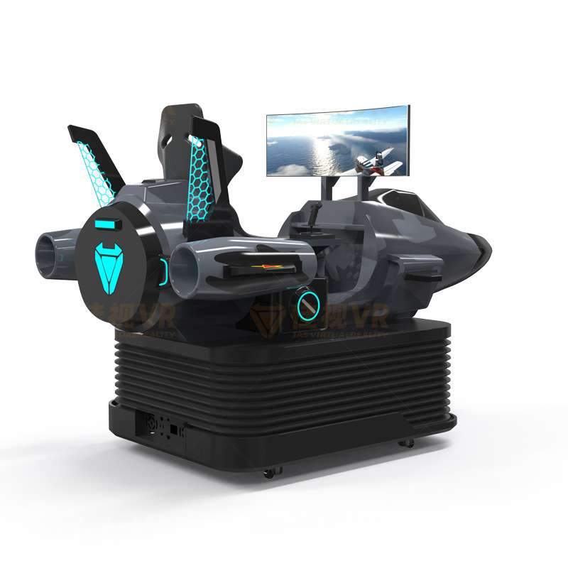 VR フライト エミュレータ ダイナミック ドライビング体験 オールインワン マシン 6 軸プラットフォーム 部隊訓練と飛行学習