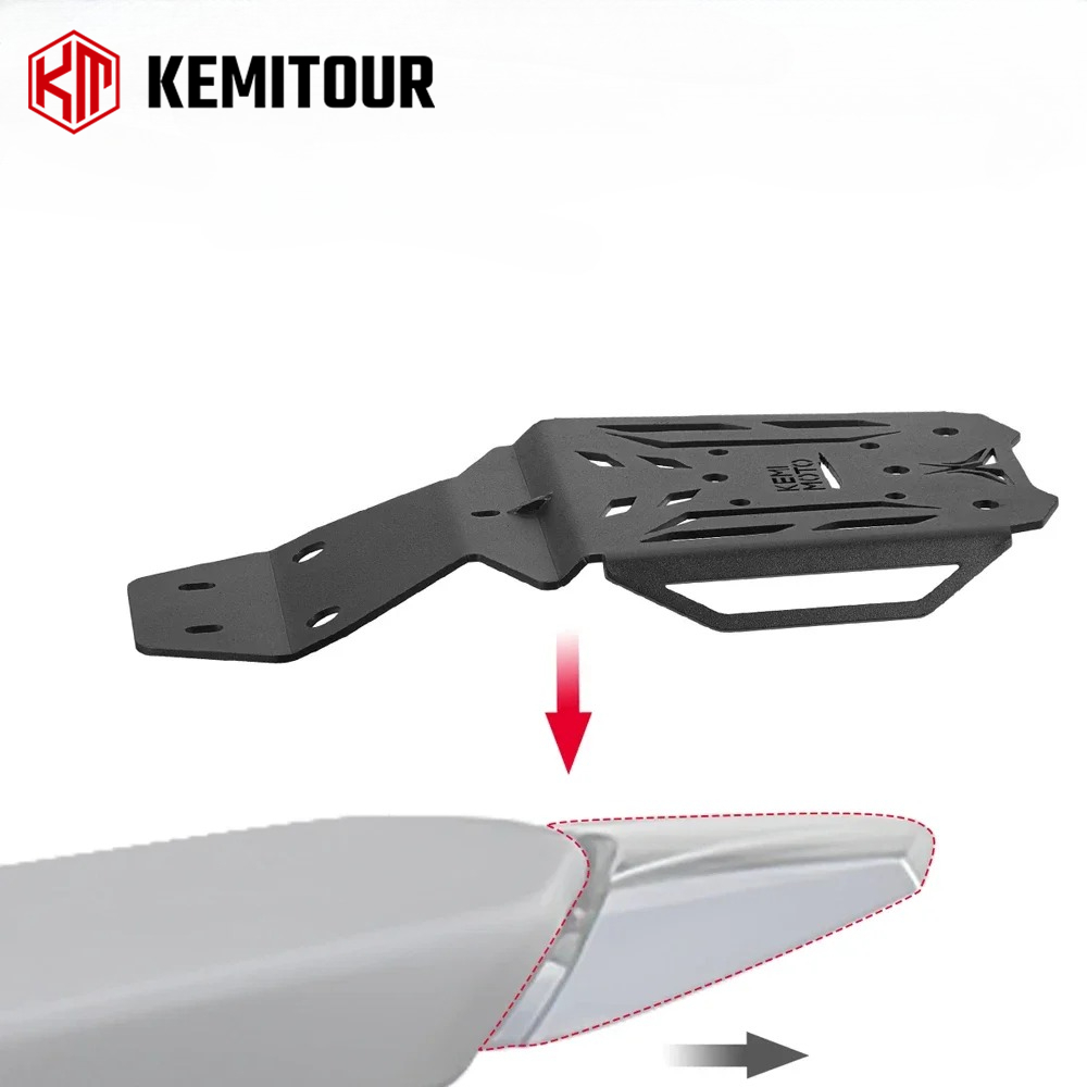 タラリアスティング電動ダートバイク部品リアラック荷物レール荷物キャリア貨物棚バッグスタンドホルダータラリア