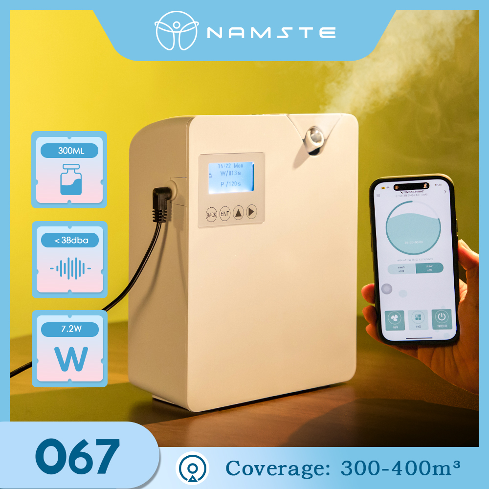 NAMSTE Bluetooth スマートアロマディフューザー芳香剤フレーバーディフューザー電気匂い芳香芳香装置ホームホテル用