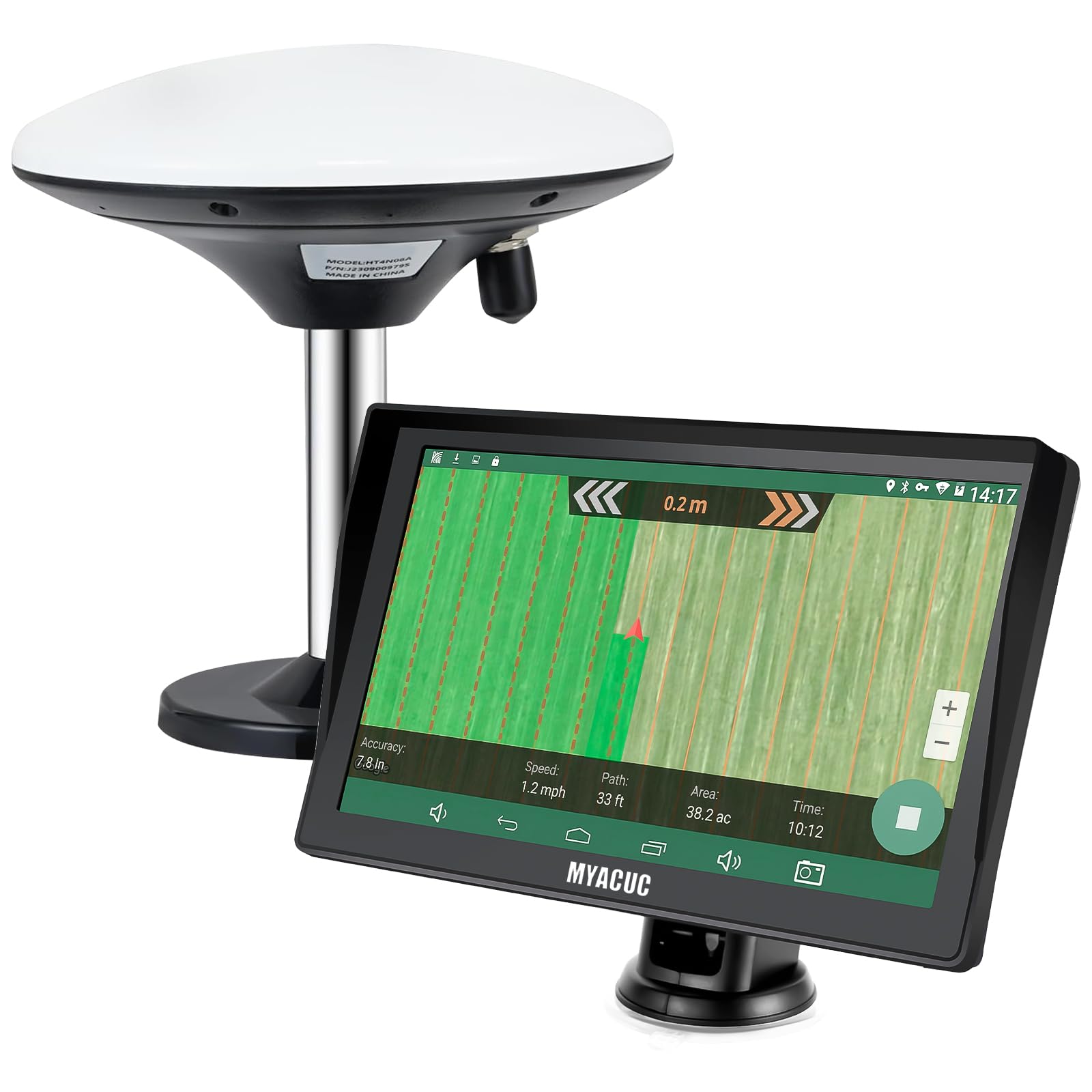 精密農業用トラクター用GPSナビゲーター、散布、耕起、播種用GNSS農業ナビゲーター