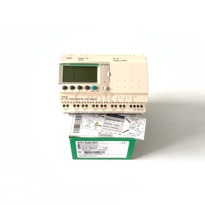 新しいベーシックプログラミングコントローラ PLC Zelio ロジック SR2 SR3 SR2B201BD SR2A201FU SR2B201B SR2B201FU SR3B261BD SR3B261JD SR3B262BD