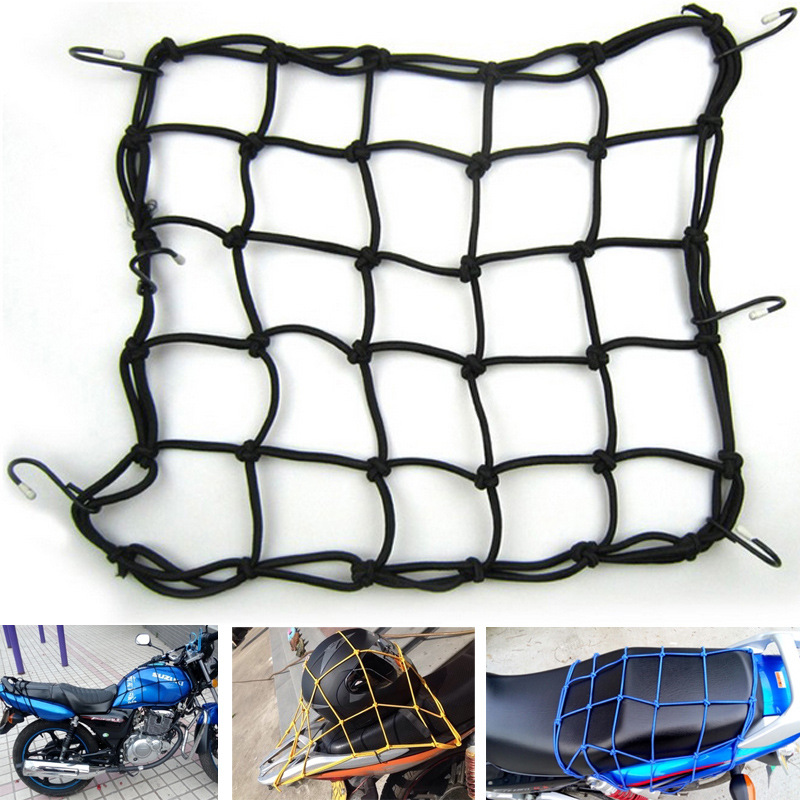 弾性スパイダーオートバイ用ネット荷物カーゴネットモーターカーゴネットバイク網膜収納タコオートバイ荷物 XLW01