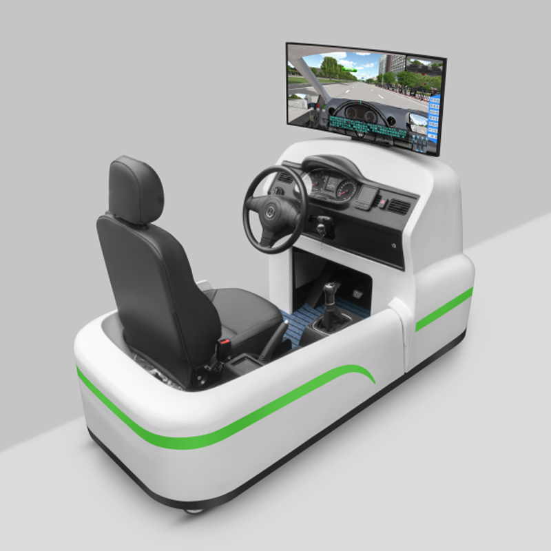 左右ドライブ 自動車学校オプション 金属製ステアリング クラッチ ペダル シミュレーター 初心者向け 免許練習 ドライブトレーニング