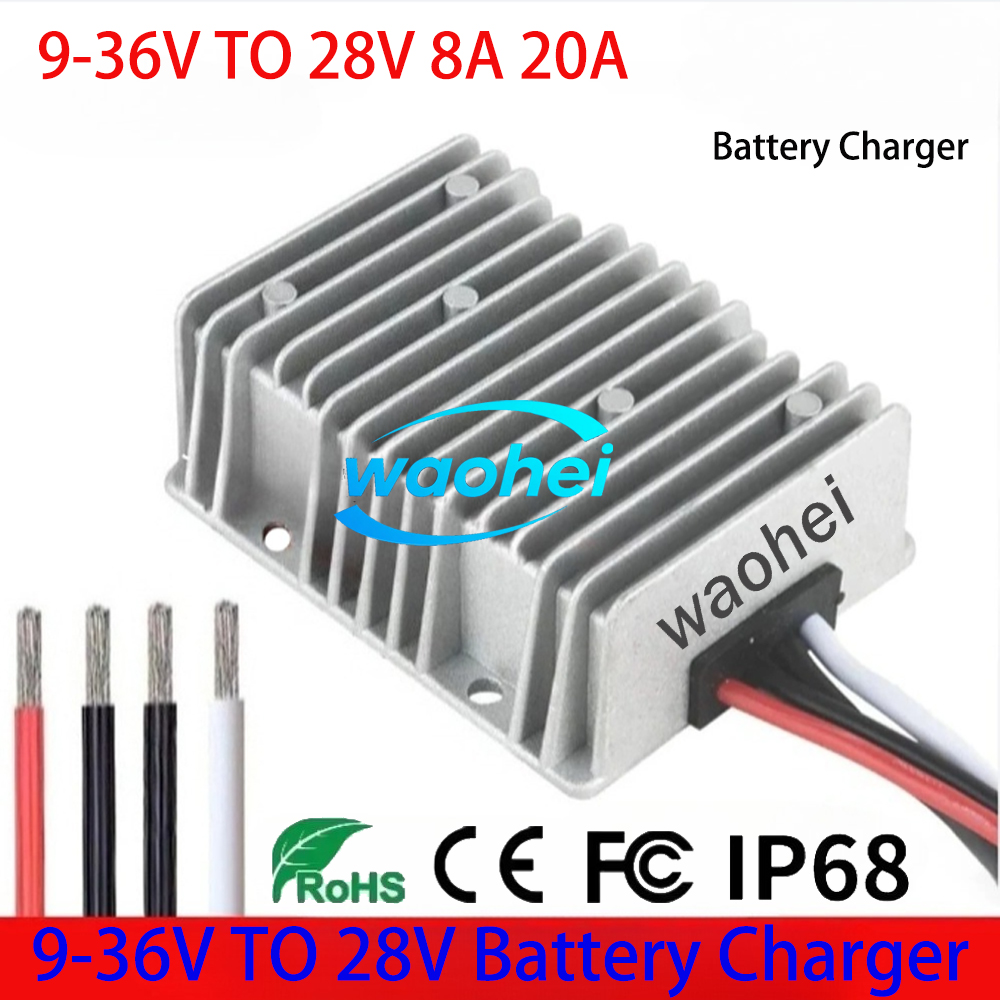 9-36V 12V 24V ～ 28V 5A-20A 昇圧降圧コンバータ DC 充電器 24V リチウム鉛酸バッテリ充電器デュアルバッテリシステムに使用