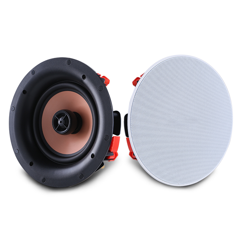 プロフェッショナル スピーカー - 6.5 インチ / 5 インチ埋め込みスピーカー - パッシブ オーディオ システム - 高忠実度天井スピーカー - 家庭用