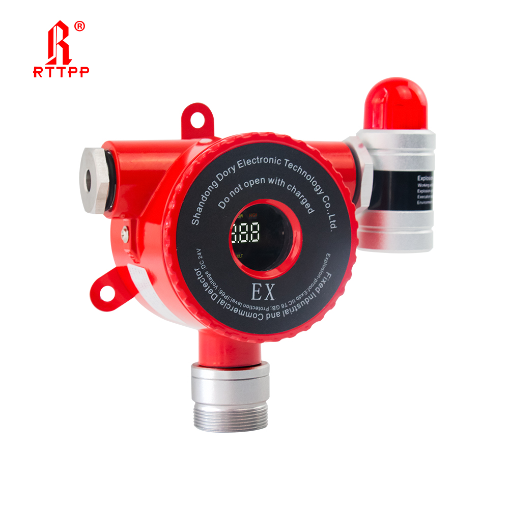 RTTPP 工業用シングルガス検知器防爆 CO/H2S/CH4/NH3/H2S /C3H8 ガス検知器