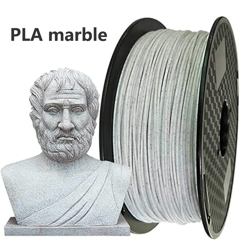 PLA 大理石 3D プリンタフィラメント 1.75 ミリメートル PLA 大理石 3D 印刷石のような材料 250 グラム 500 グラム 1 キロ