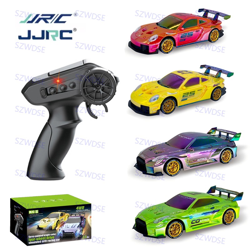 JJRC Q228 ミニドリフト RC カー 2.4 グラム 4WD リモートコントロールレーシング車両 LED ライト付き無線制御高速車デスクトップおもちゃ