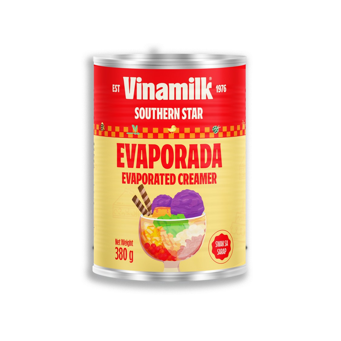 Vinamilk Ong Tho - エバミルク - フィリピンで販売 - 380g 缶 x 24 缶/カートン