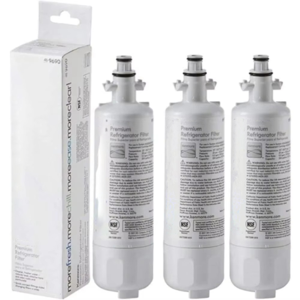 9690 交換用 Kenmore 469690 LT700P LFXS30766S ADQ36006102 ADQ36006101 LFX28968ST LFX31945ST 冷蔵庫水フィルター