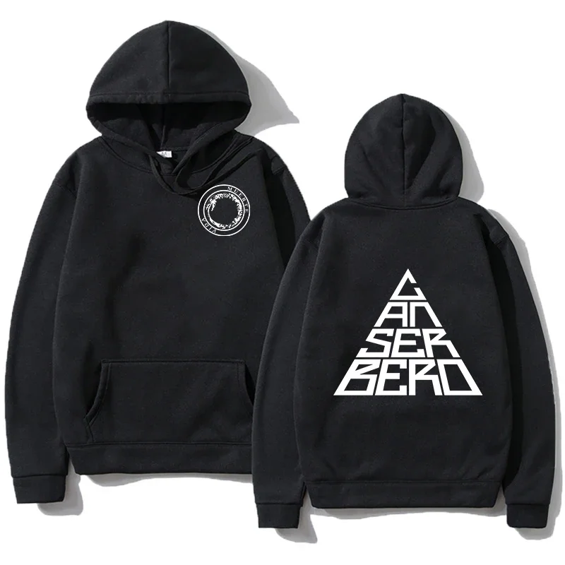 Canserbero パーカー メンズ レディース 長袖パーカー ユニセックス クール カジュアル ストリートウェア Y2K ストリート ファッション プルオーバー