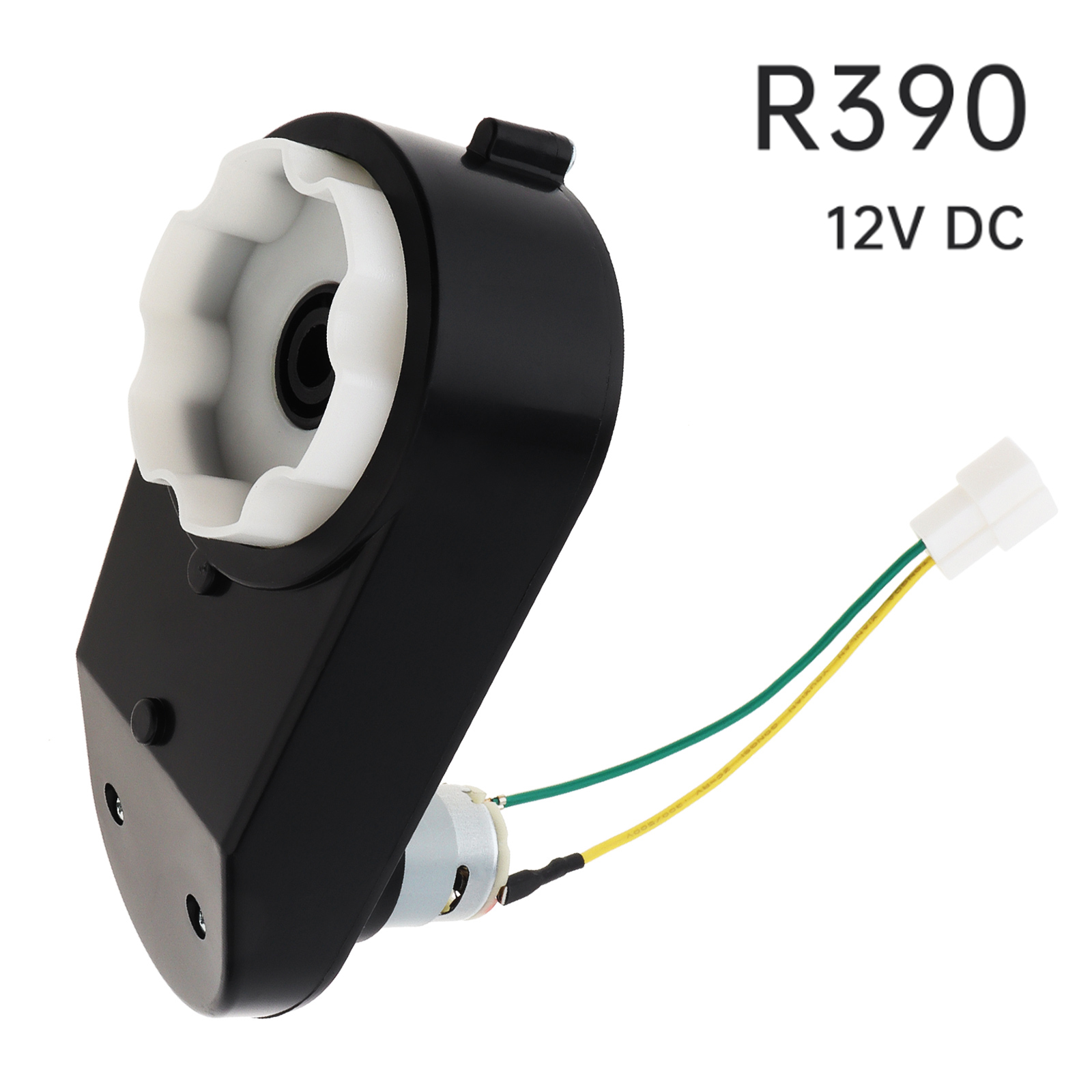 12V RS390 子供たちはおもちゃの車モーターギアボックス 1.2 センチメートル車軸子供電気自動車ギアボックスリモコン車の DC モーター