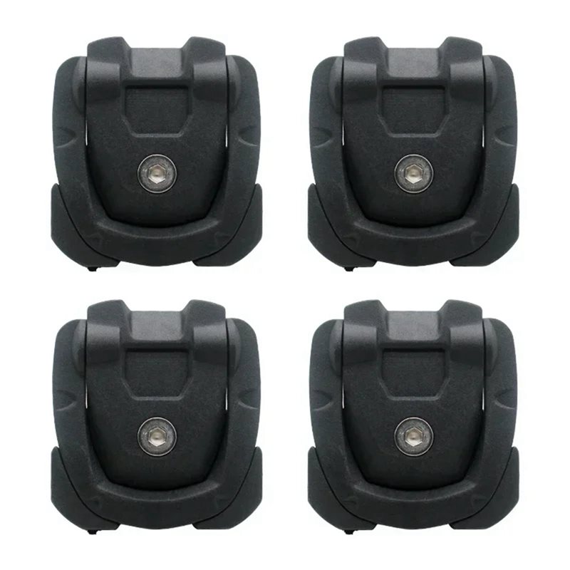 4 個の車のトランクフックオーガナイザー後部貨物取り付け荷物ネット固定ファスナー