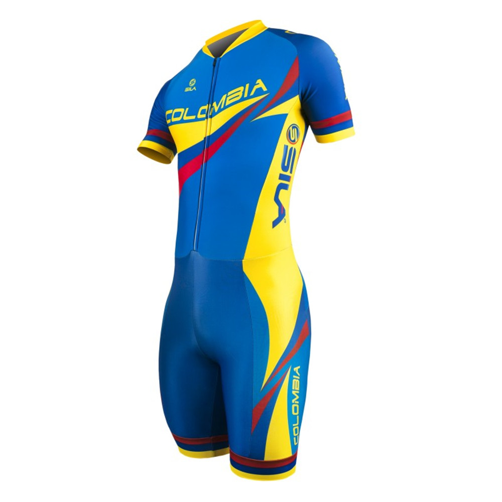 Sila キッズサイクリングスケートスーツインラインスケートスピードスケート半袖レーシングスーツ Ciclismo 子供の高速スケート服新しい