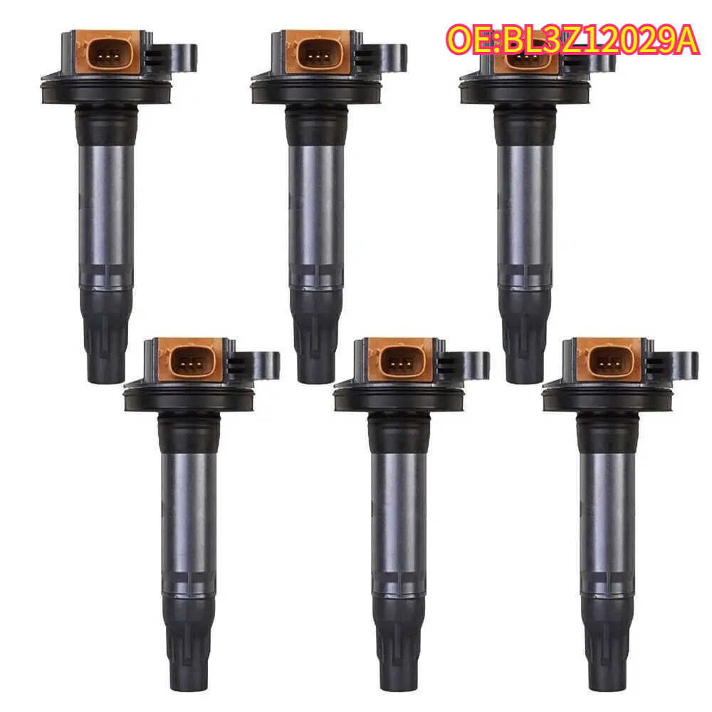 高品質新 6 個 BL3Z12029A 点火コイル 2011-2015 F-150
