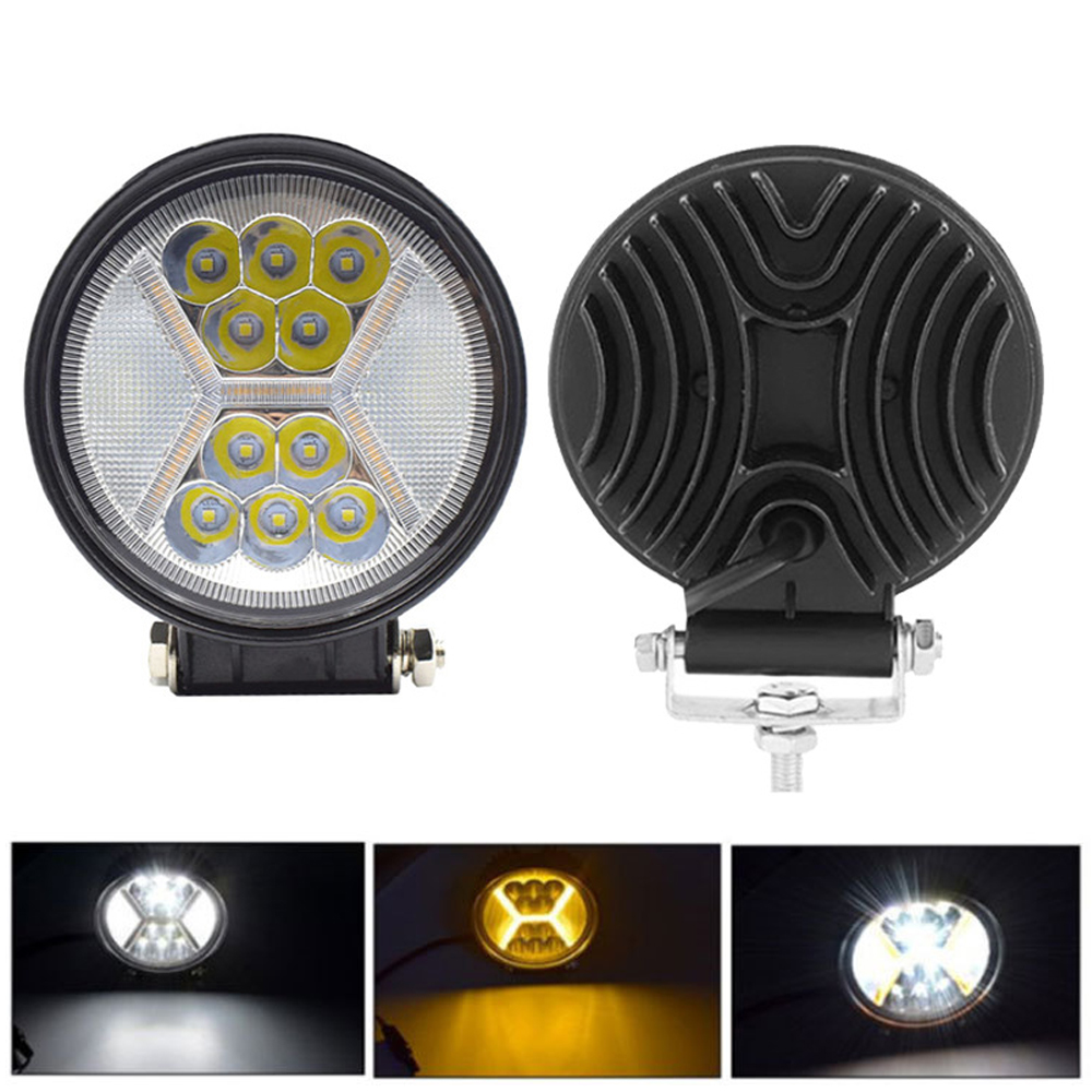 4 ''LED ワークライトバーオフロードスポットライト 12-24V LED ヘッドライトドライビングフォグランプ明るいオフロード使用 SUV ATV 4x4 Acessorios