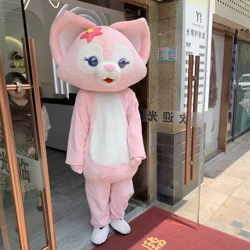 大人カット LinaBell リナベルキツネ少女マスコット衣装服スーツ広告ファンシードレス誕生日パーティーステージショー小道具